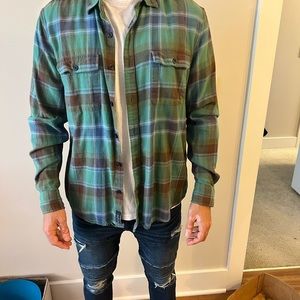 Lucky Brand men’s flannel, size large. Great condition!